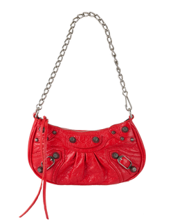 Le Cagole Mini, Leather, Red, 695814, DB/S, 3*